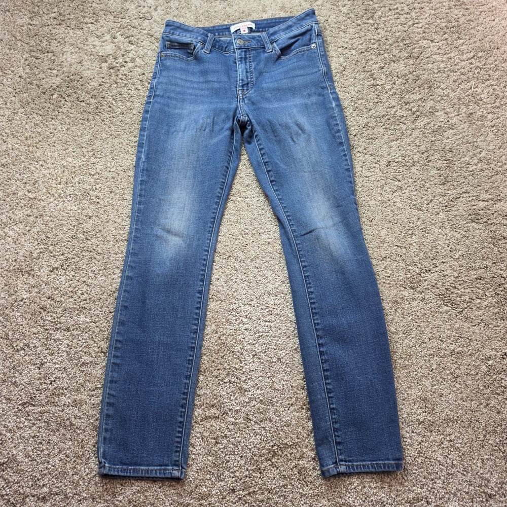 Lucky Brand Hayden Skinny Jeans Womens 4/27 R Blue Denim Casual Stretch Pockets‎